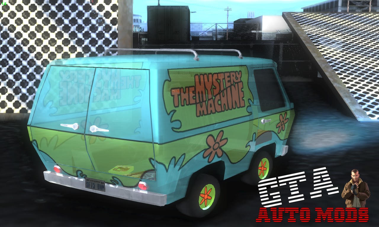 Mystery Machine background