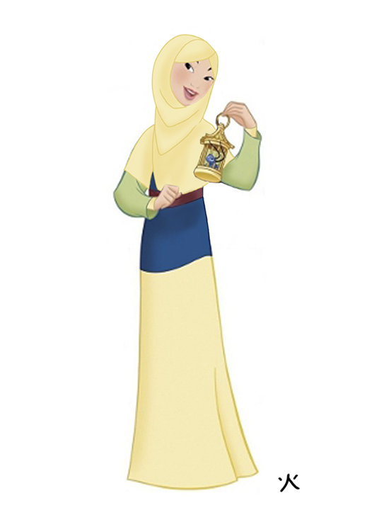 56+ Gambar Kartun Hijab Bagus