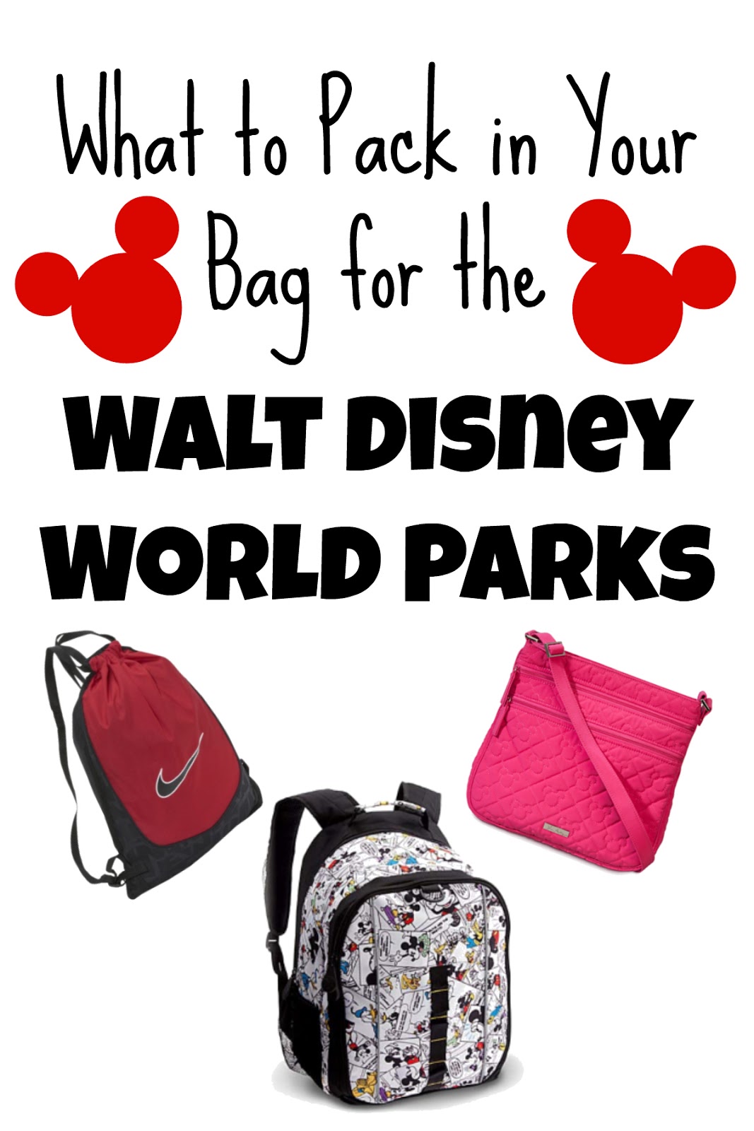 The Disney ExpEARience What to Pack in Your Bag for the Walt Disney