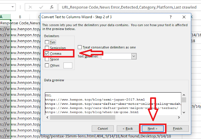 Pengaturan agar File CSV tidak Berantakan di Ms Excel Pengaturan agar File CSV tidak Berantakan di Ms Excel