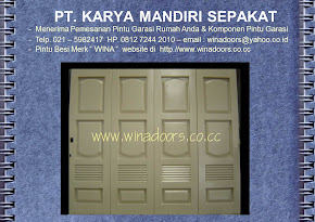 PINTU GARASI WINA TYPE W380 K