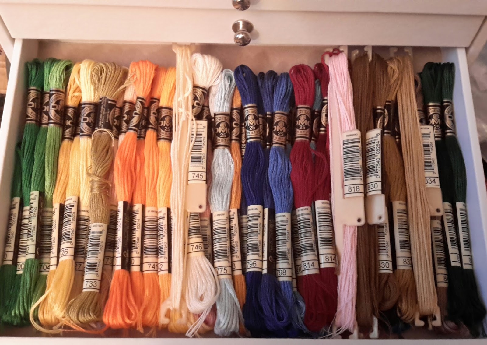 A Little Bit of Heaven... Embroidery Thread Storage Ideas