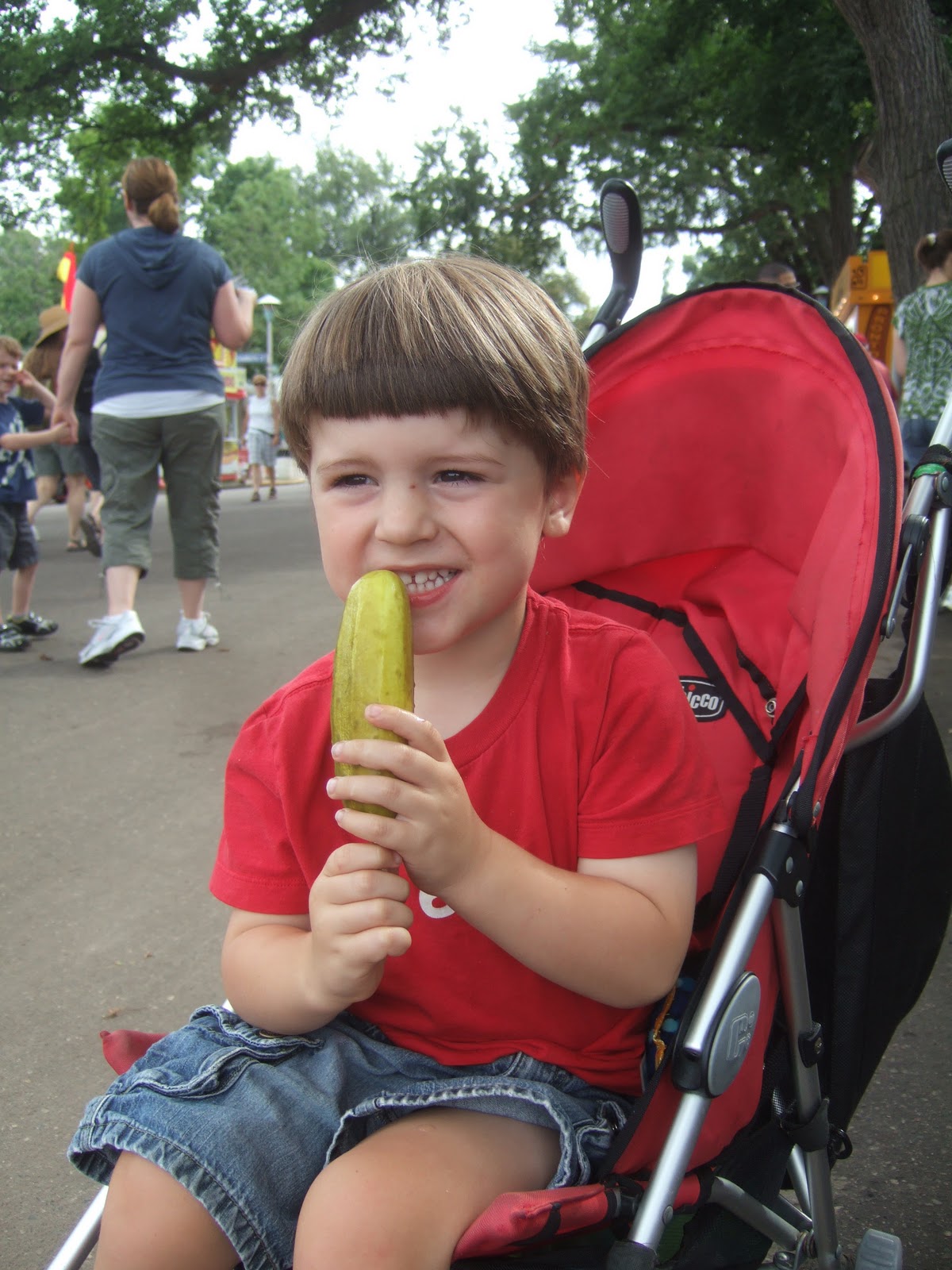 Minnesota State Flair Boy Eats Pickle