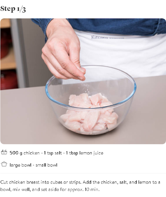 Chicken Malai Boti Recipe Method