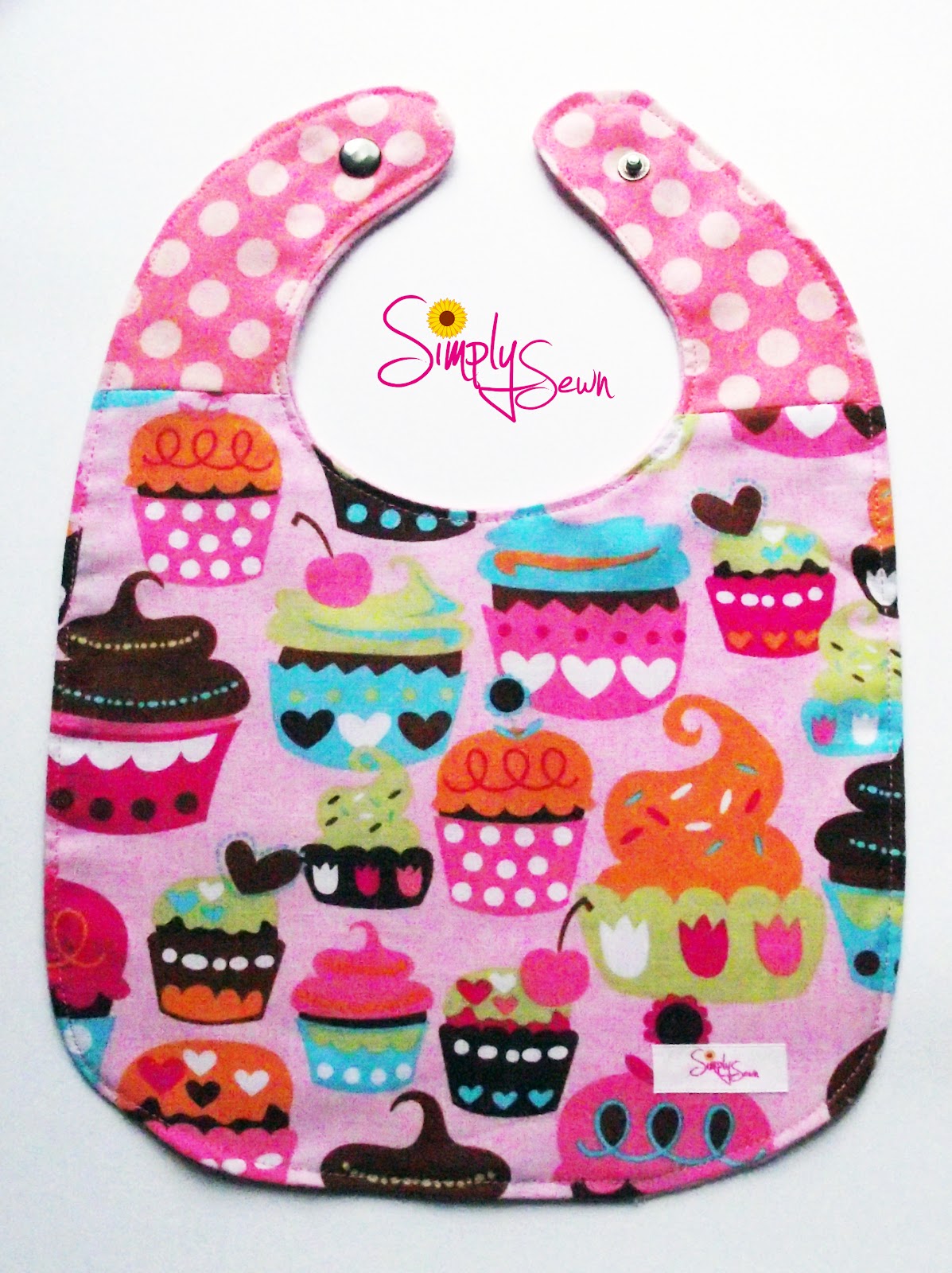 Simply Sewn Designer Cotton Fabric Baby Bibs