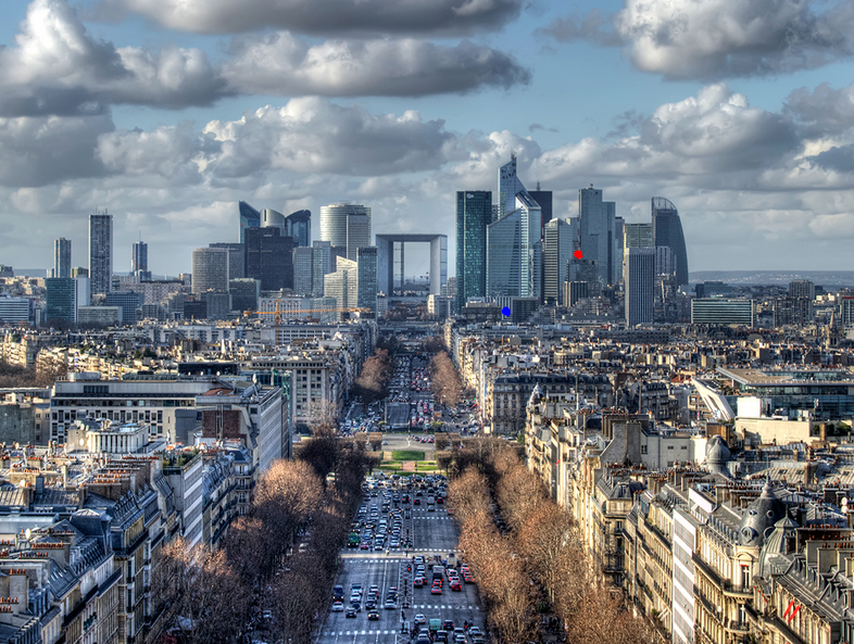 Деловой центр парижа