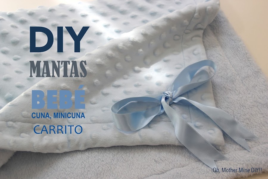 diy canastilla bebe tutorial manta cuna minicuna carrito