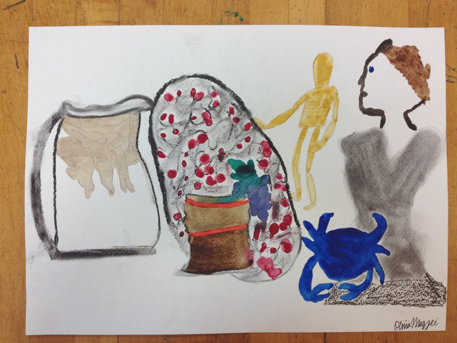 Dream. Pray. Create.: Lesson Idea: The OneLiner | 2D Design