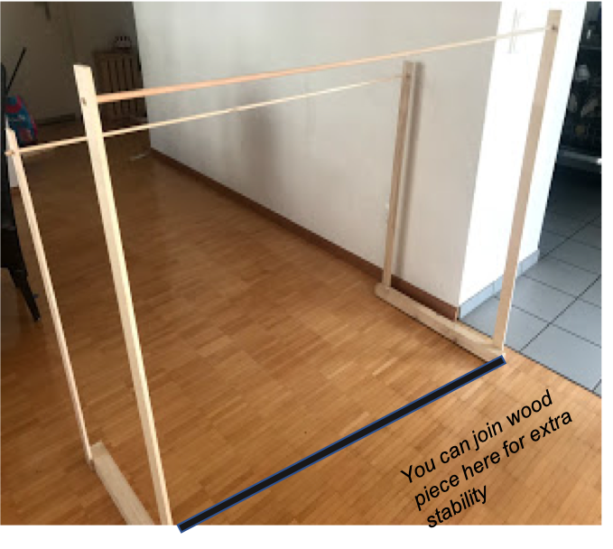 DIY Portable table top canopy