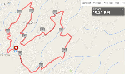 Rute Tretes 10K Night Run 2016 Pasuruan Rute Tretes 10K Night Run 2016 Pasuruan jawa timur prigen kawasan wisata tretes