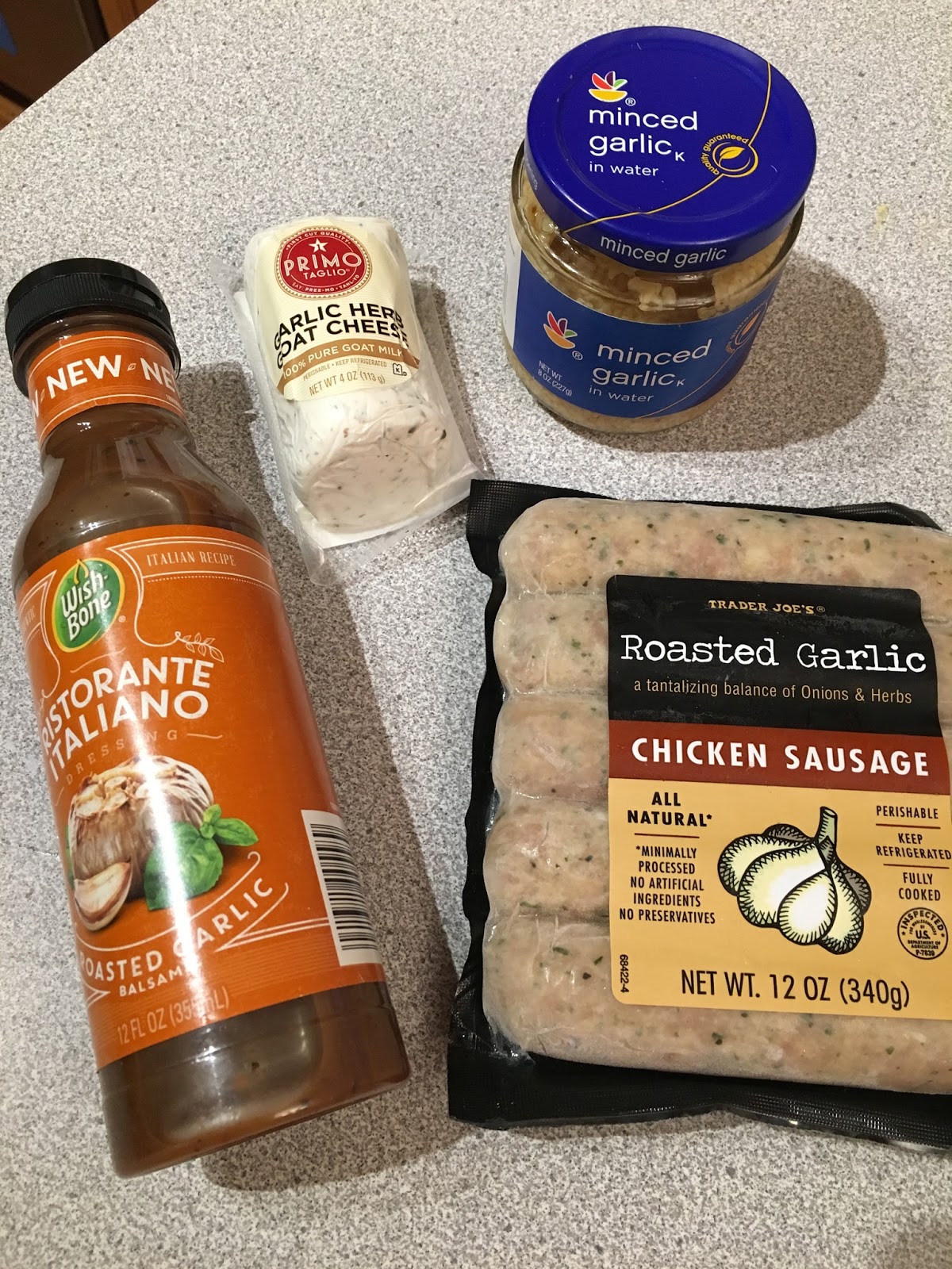 Healthy Garlic Chicken Sausage Goat Cheese Zoodle Recipe My Girlish Whims