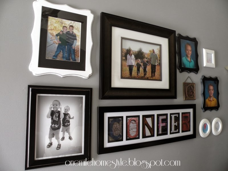 Black and White Gallery Wall How To