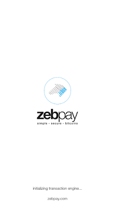 Zebpay initializing the transaction engine