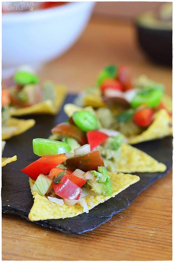 Receta de pico de Gallo