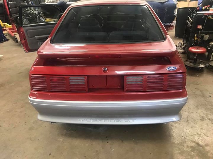 Whiteboy S Mustangs 1991 Mustang Gt 5 0 Strawberry