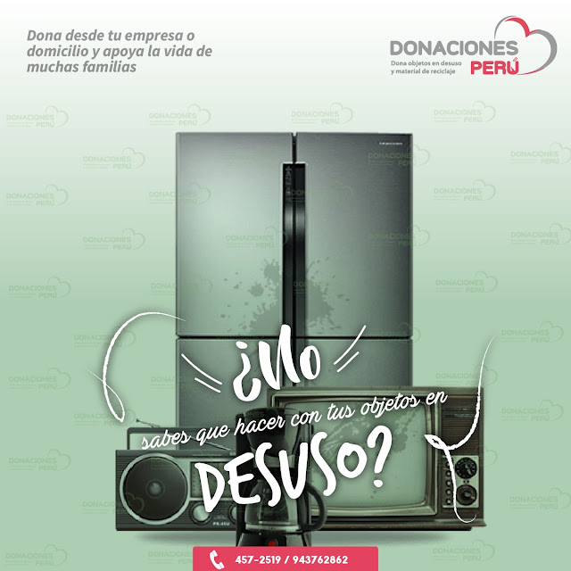 Dona y Recicla - Recicla y Dona - Donalo - Donar - Reciclaje - Donaciones Perú
