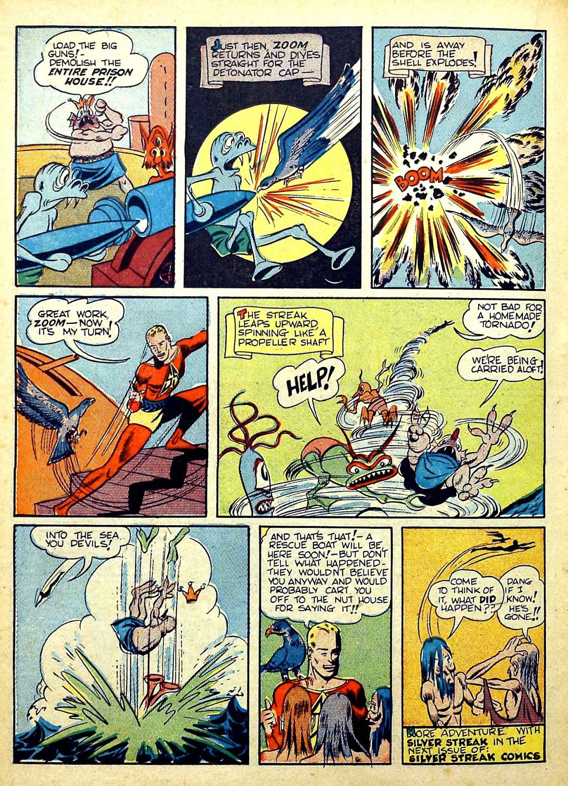 Four-Color Shadows: Silver Streak-Jack Cole-1945