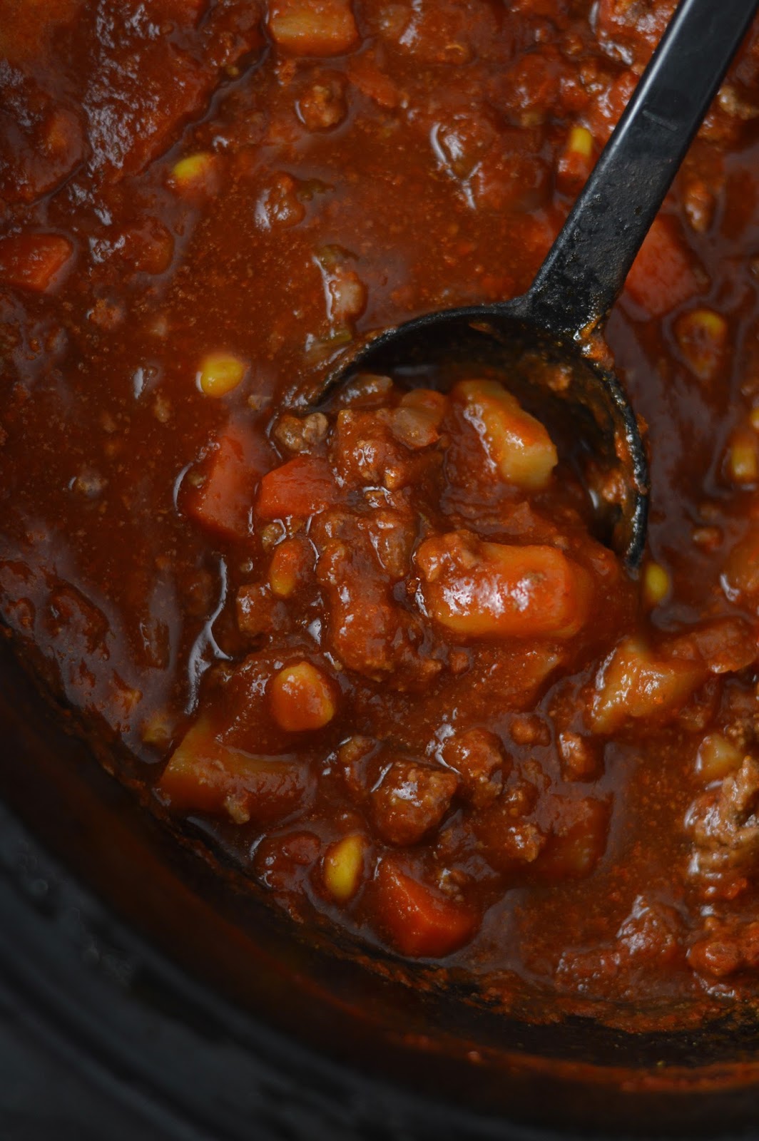 Slow Cooker Hamburger Soup