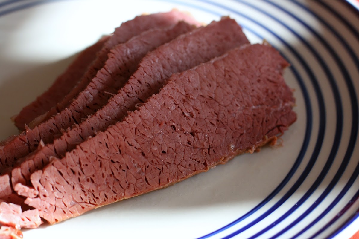 Dijon Corned Beef in the Slow Cooker A Year of Slow Cooking