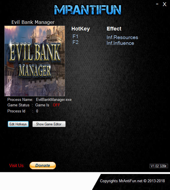 Evil Bank Manager (PC) Oyunu Sınırsız Kaynak +2 Trainer Hilesi