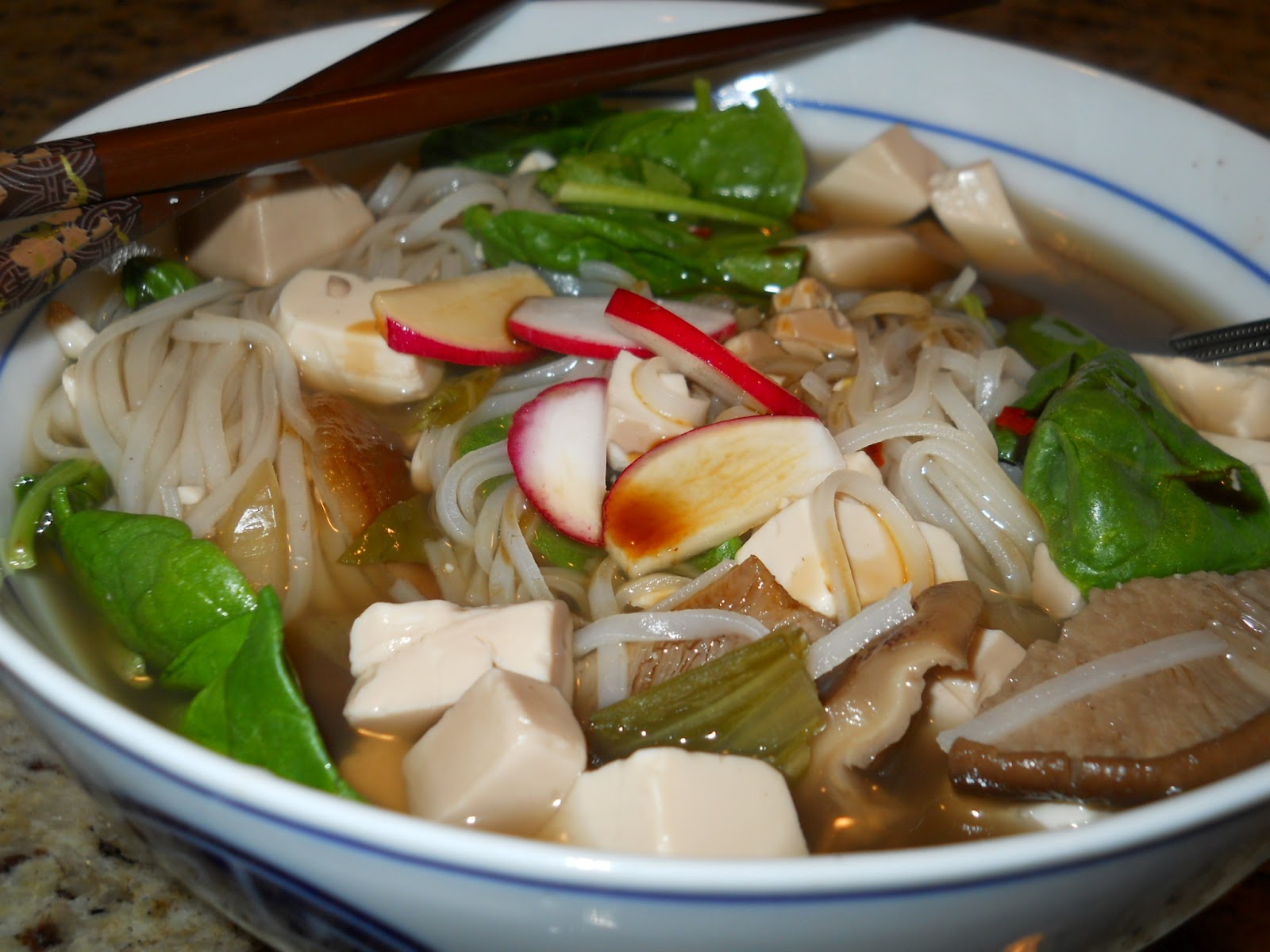 From Scratch Shiitake Dashi Pho