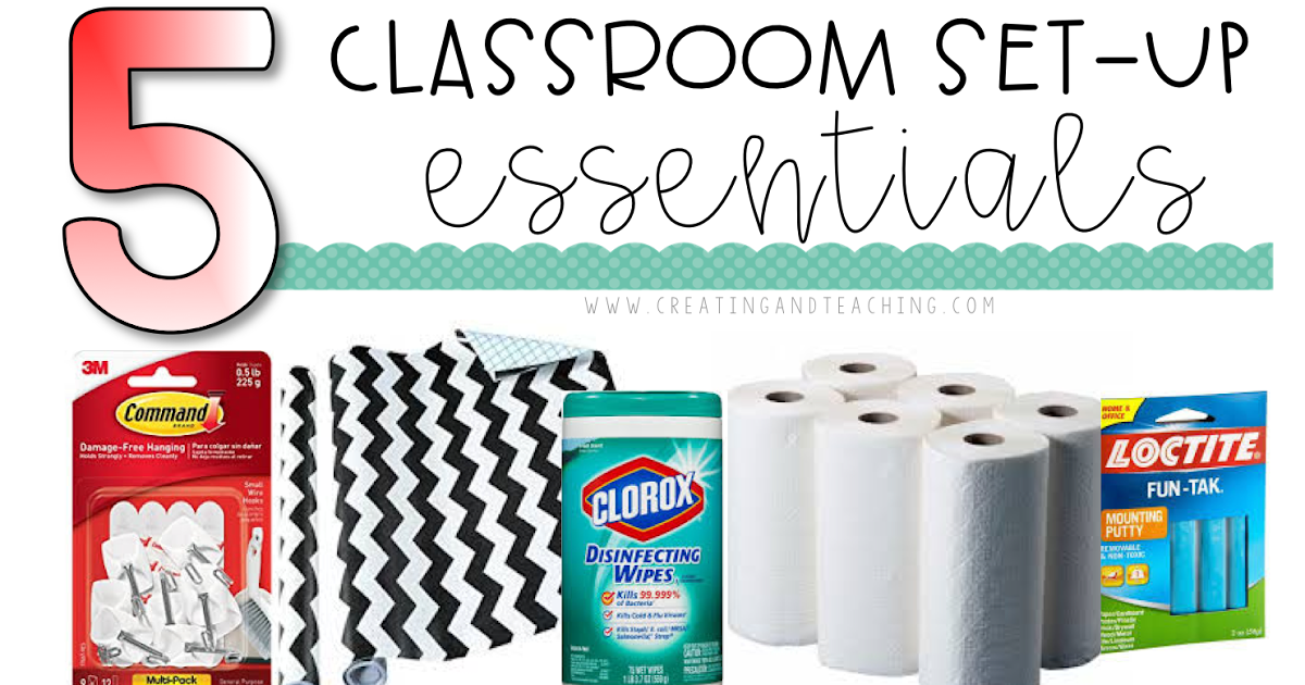 {5} Classroom SetUp Essentials creating & teaching