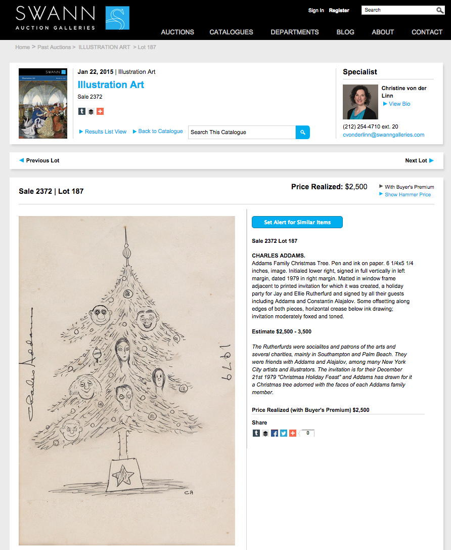 Attempted Bloggery: Addams Family Tree