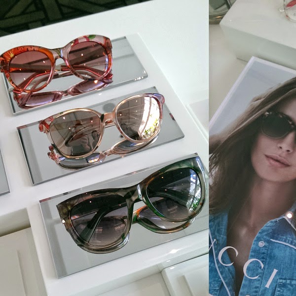 Gucci - Safilo SS 2015 Sunglasses & Eyewear Media Showcase. Street Fashion Sydney by Kent Johnson.
