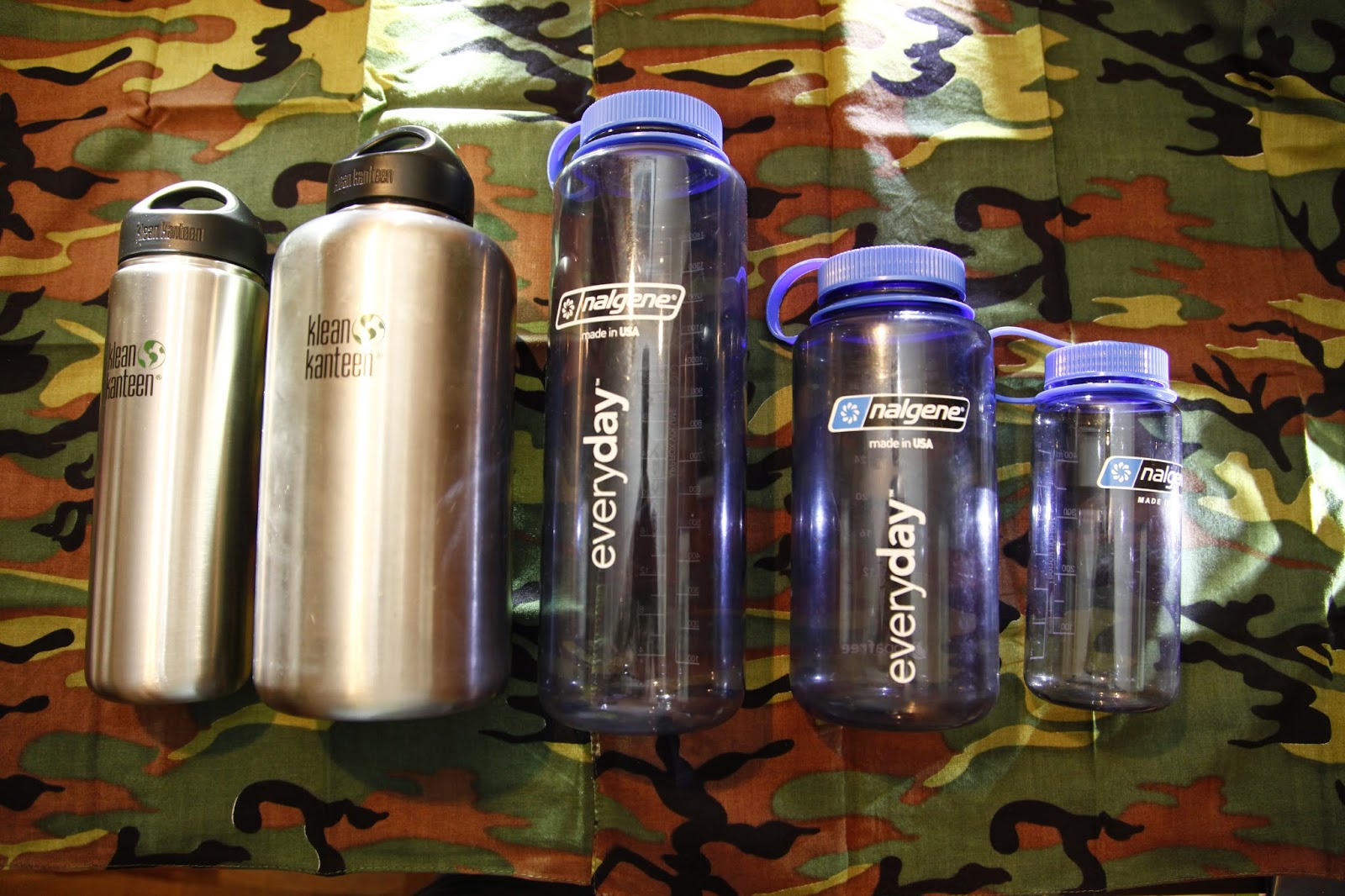 El Arte de la Supervivencia Klean Kanteen + Nalgene
