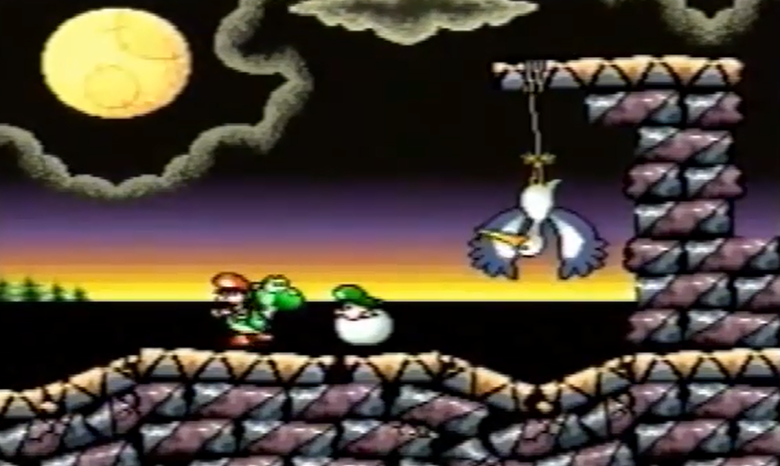 Ending rescue in Yoshi's Island