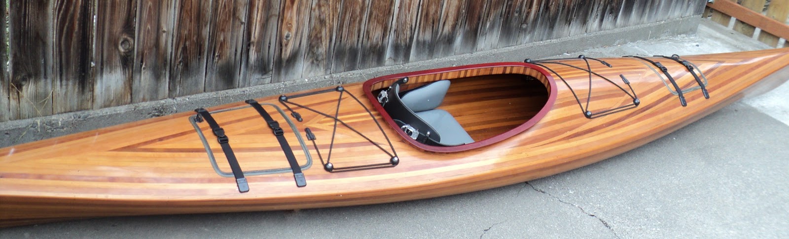 Nice Sale Today: Now $1300! Sale on Cedar Strip Wood Kayak!