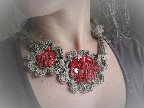 Knot-Cha-Chá!™: Crochet Jewelry: Linen Inspiration