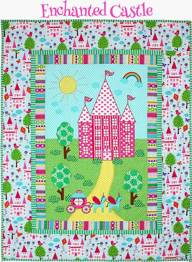 http://www.michaelmillerfabrics.com/inspiration/freequiltpatterns/enchanted-castle-quilt.html