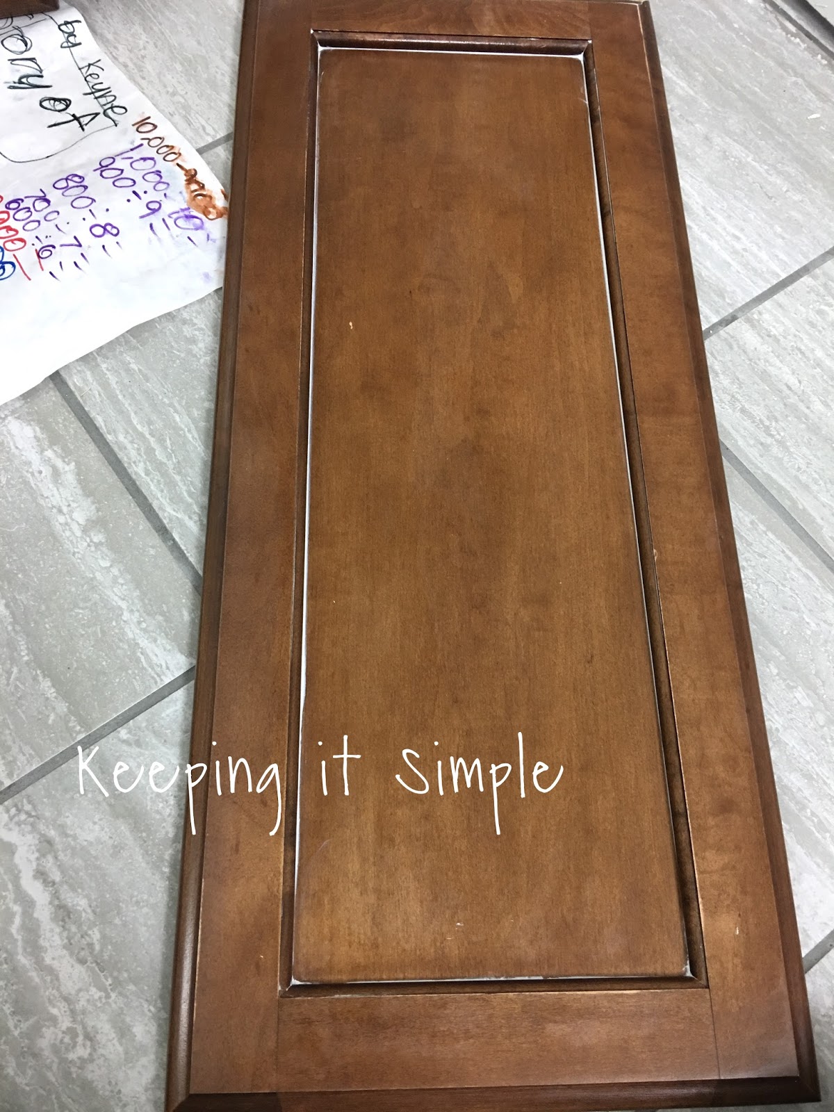 Tips On How To Paint Dark Veneer Cabinets White With Iced White