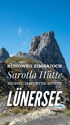 Rundweg Zimbajoch | Sarotla Hütte – Heinrich-Hueter-Hütte - Lünersee |Wandern Brandnertal | Wanderung Vorarlberg