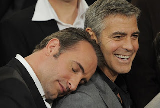 Jean Dujardin e George Clooney