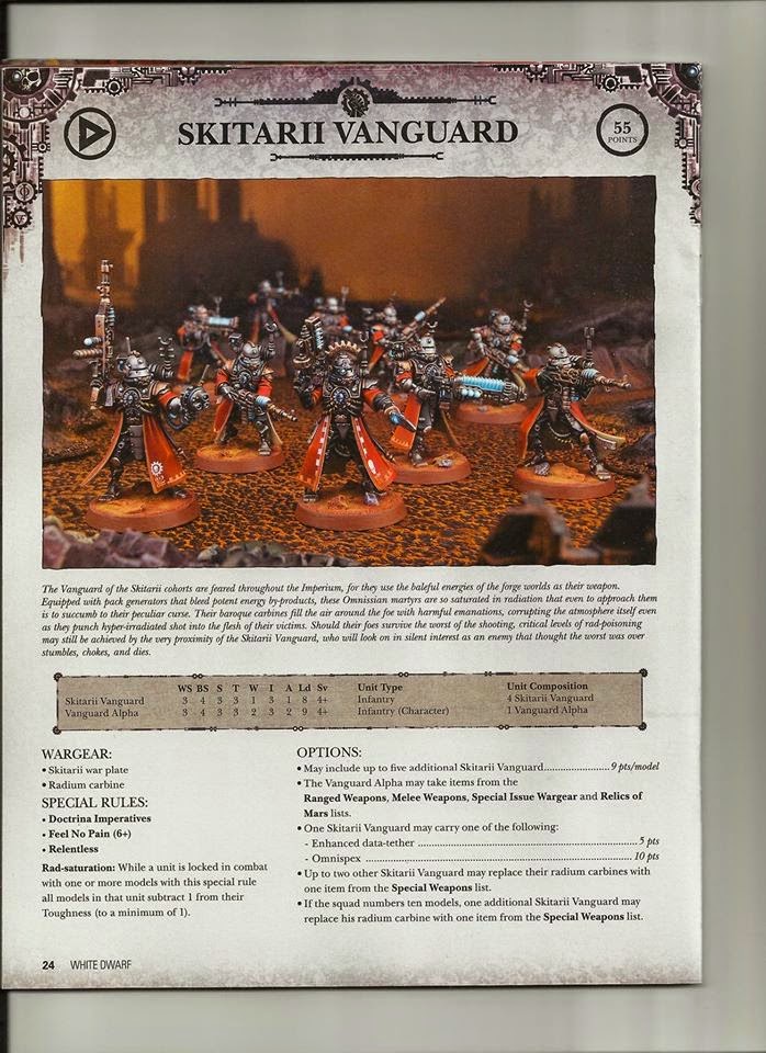 Wargames: llega el codex Skiitari (Mechanicum) - imágenes y reglas [Warhammer 40.000].