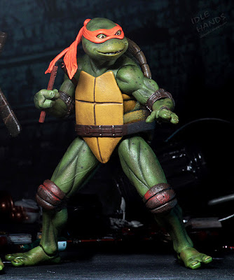 SDCC 2018 NECA Teenage Mutant Ninja Turtles Movie Action Figure Box Set