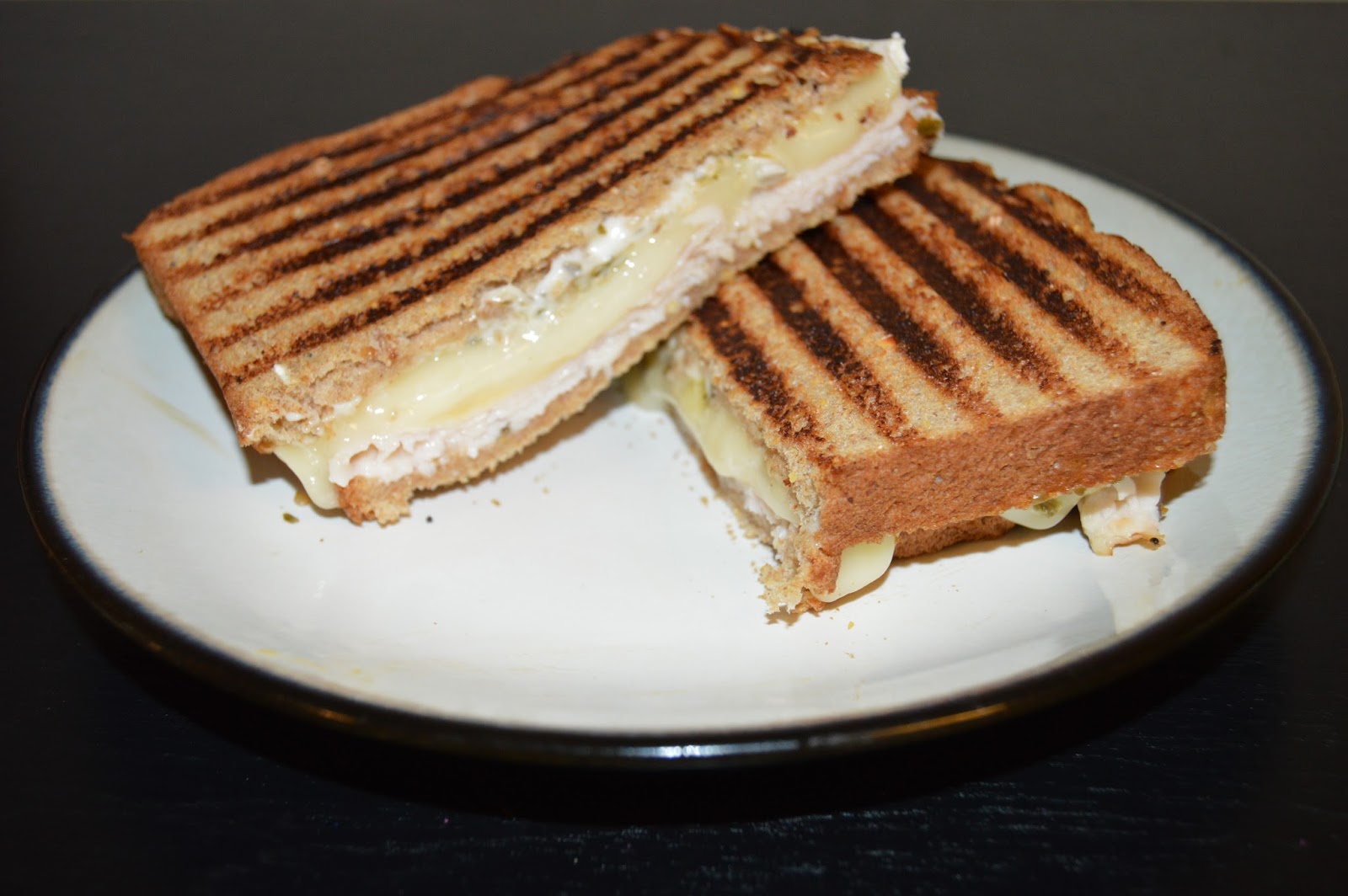 Pesto Brie Grilled Cheese Sandwich Martinis Bikinis