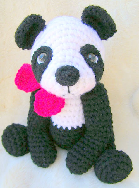 Panda bear Crochet pattern 