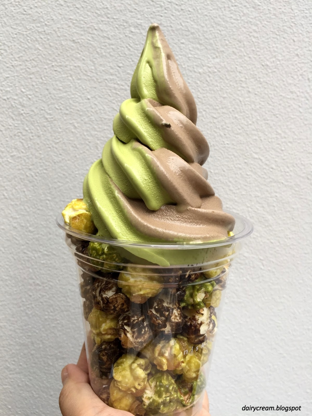 Singapore Japan Food Blog Dairy and Cream 5 Matcha Soft Serve in