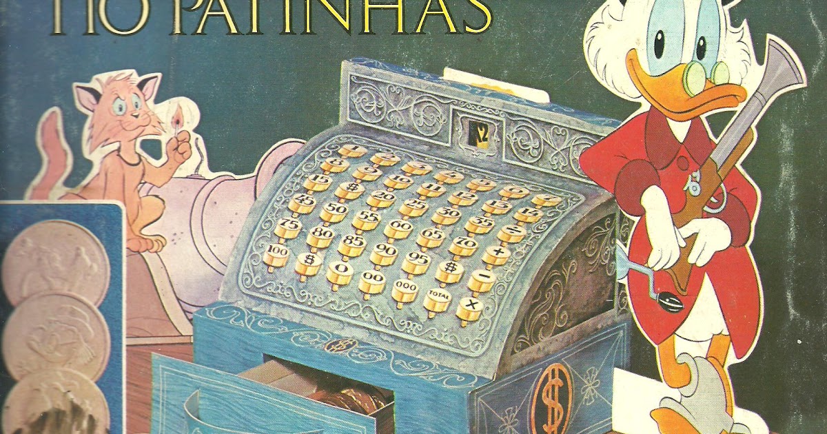 Gibis Clássicos A CAIXA caixa registradora do Tio Patinhas ano 1979