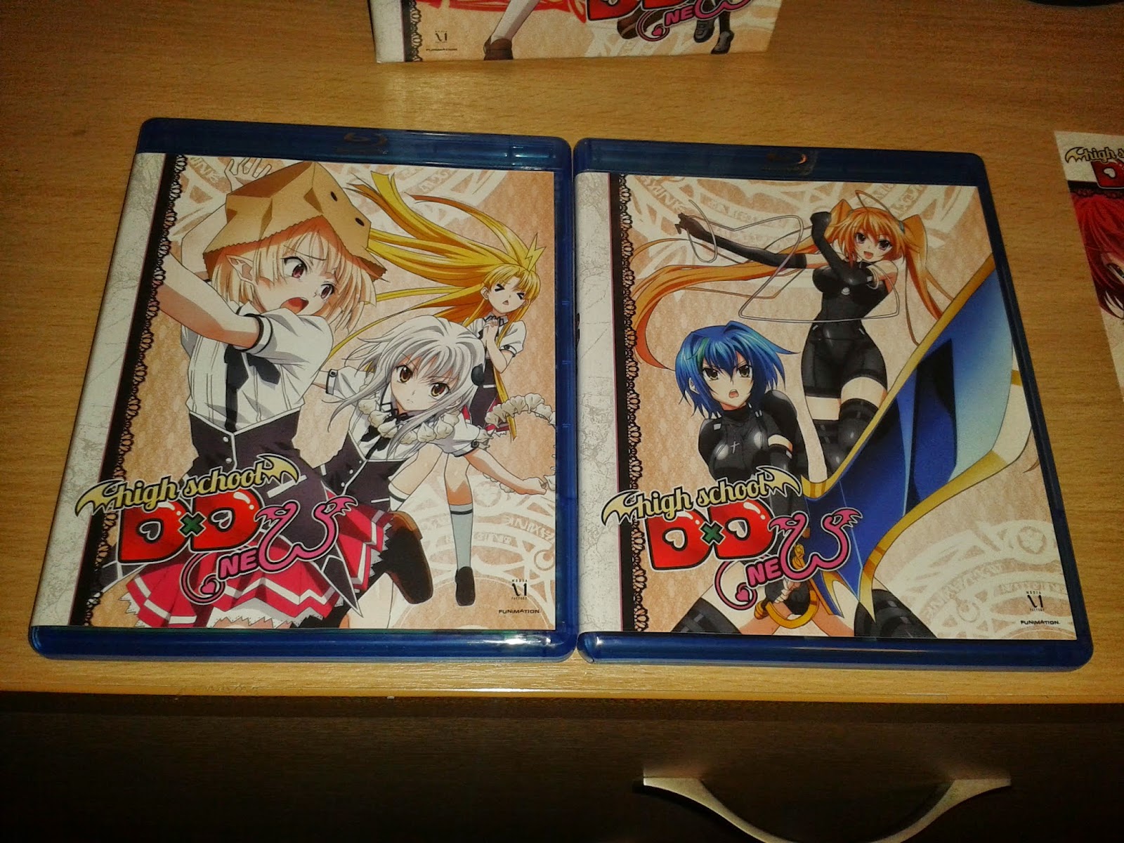 The Normanic Vault: Unboxing [US]: High School DxD New - Complete Series:  Limited Edition (BD/DVD)