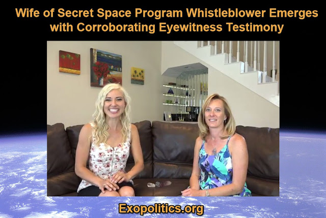 Жена разоблачителя Секретных космических программ появляется с подтверждением свидетельских показаний Stacy-Goode-Interview