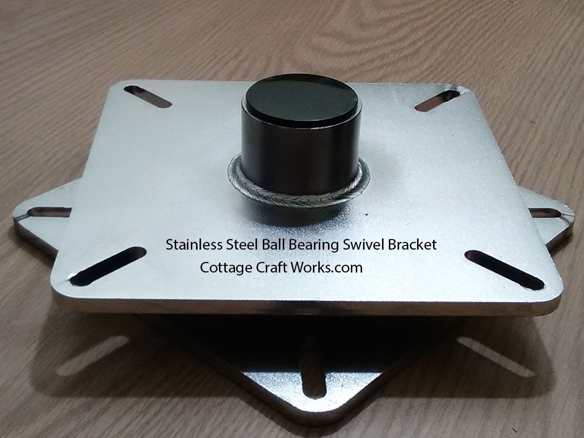 Porch, Patio Glider Stainless Swing Arms, Chair Swivels