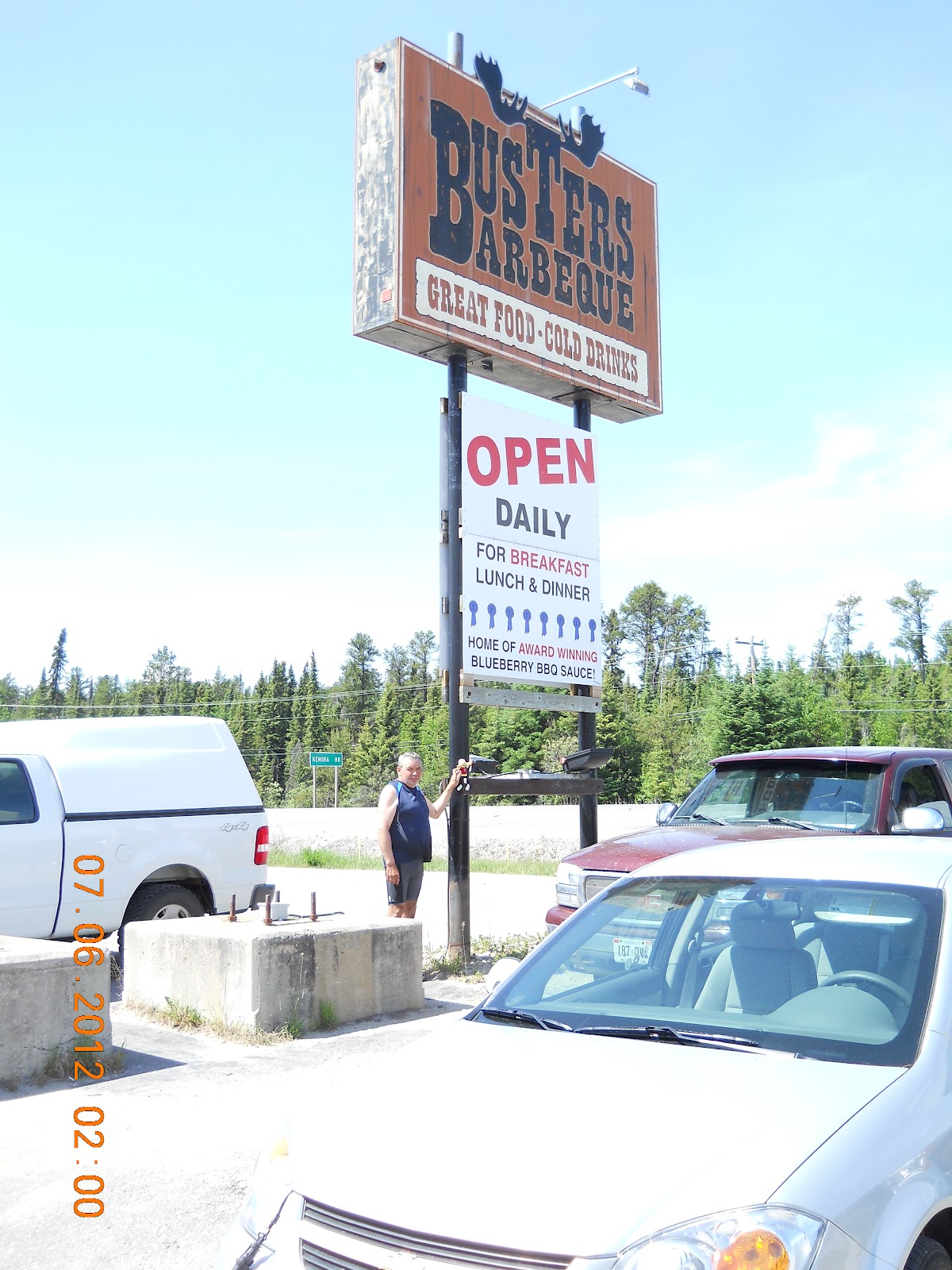 Cross Canada in 90 Days on a Bicycle From Marathon to North Bay