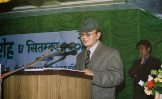 Darjeeling mourns the death of Nayan Prakash Subba a singer, writer and a dramatist 