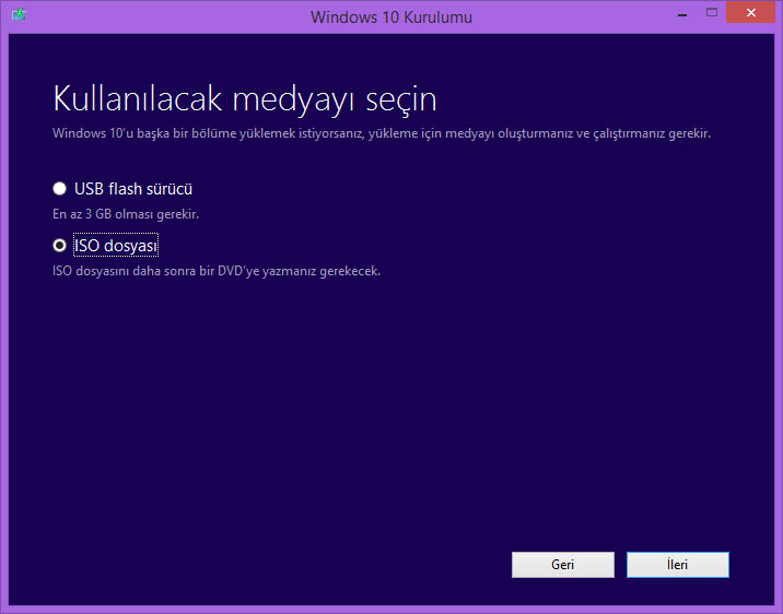 Windows 2016 sunucu iso indir