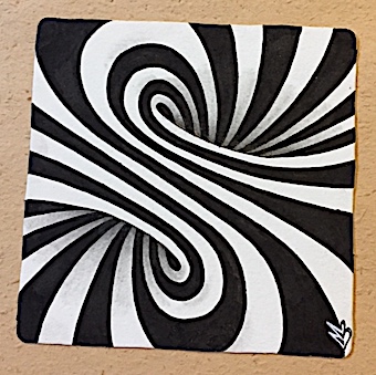 Enthusiastic Artist: Striping, with a twist