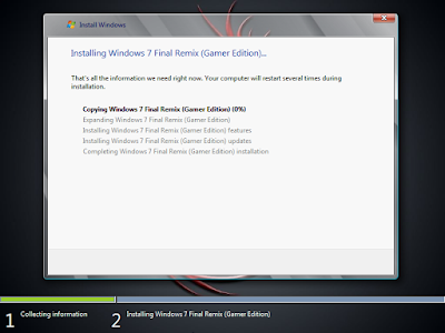 Windows 7 Final Remix Gamer 64 Bit